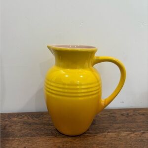 Le Creuset Yellow Ceramic Base